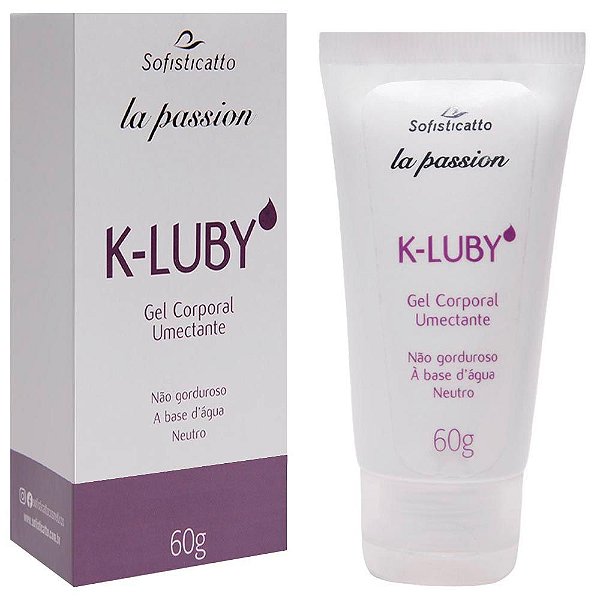 K-luby Gel Umectante Lubrificante 60g Sofisticatto