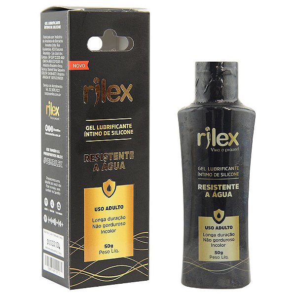 Gel Lubrificante íntimo De Silicone 50g Rilex