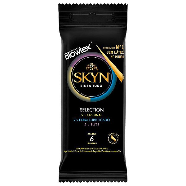 Preservativo Skyn Selection 06 Unidades Blowtex