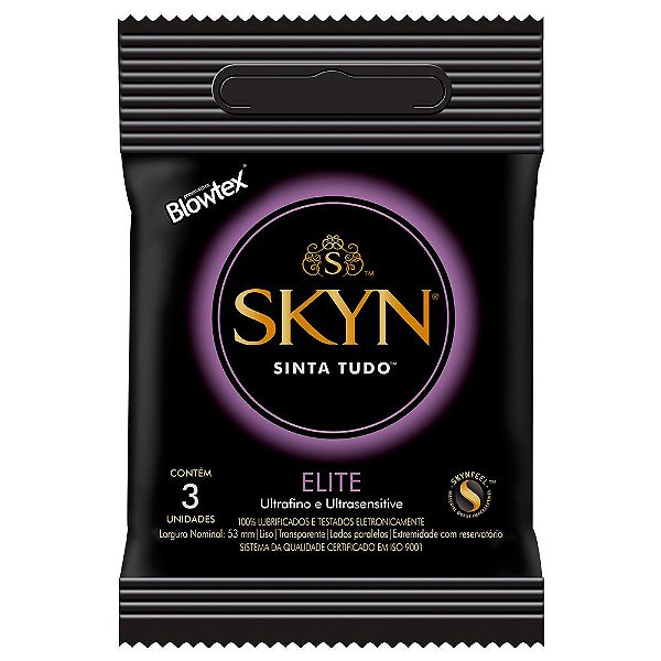 Preservativo Skyn Elite 03 Unidades Blowtex
