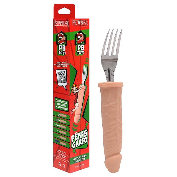 Pênis Utensílio Garfo Pau Brasil