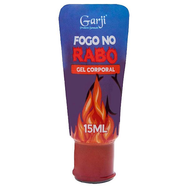 Fogo No Rabo Lubrificante Anal 15ml Garji