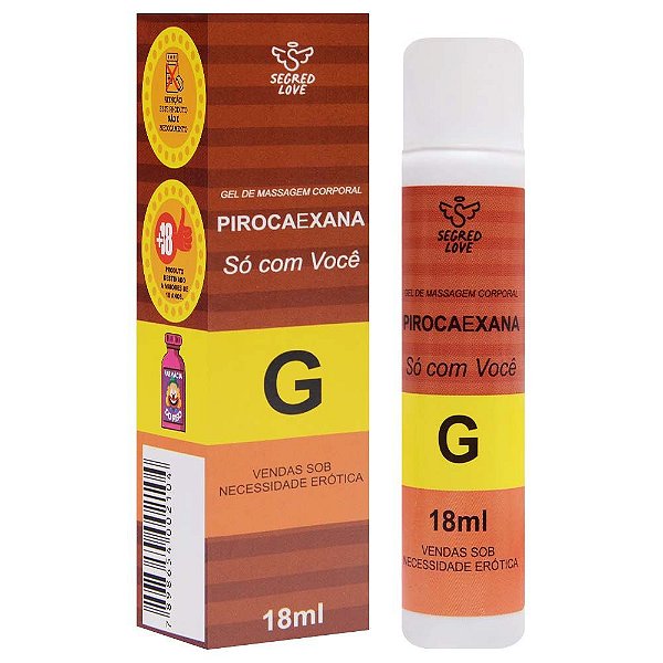Pirocaexana Gel Ice Sexo Oral 18ml Segred Love