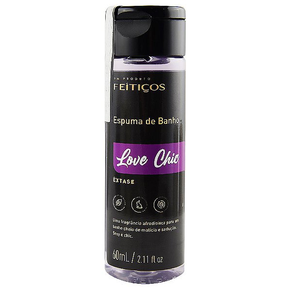 Espuma De Banho Love Chic êxtase 60ml Feitiços