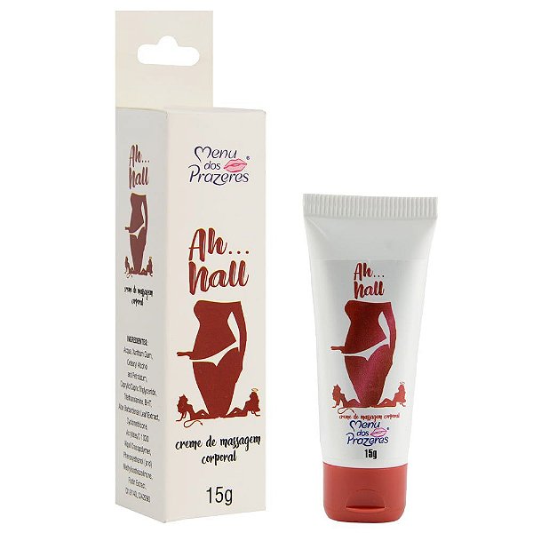 Ah...nall Dessensibilizante Anal 15g Menu Dos Prazeres