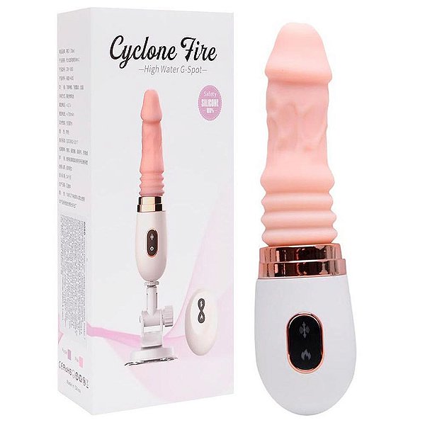 Máquina Do Sexo Cyclone Fire Mini Ii Dibe Sexy Import
