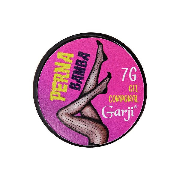 Perna Bamba Gel Vibrador Pote 7g Garji