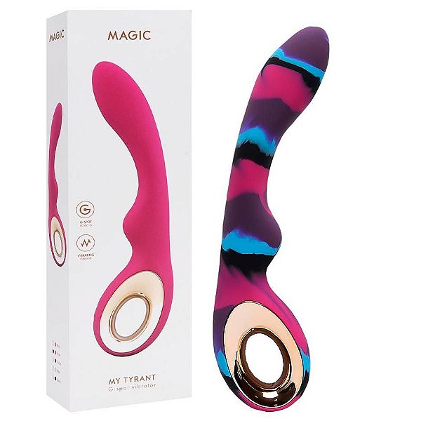 Vibrador Magic Silicone Mix 10 Vibrações Lealso Sexy Import