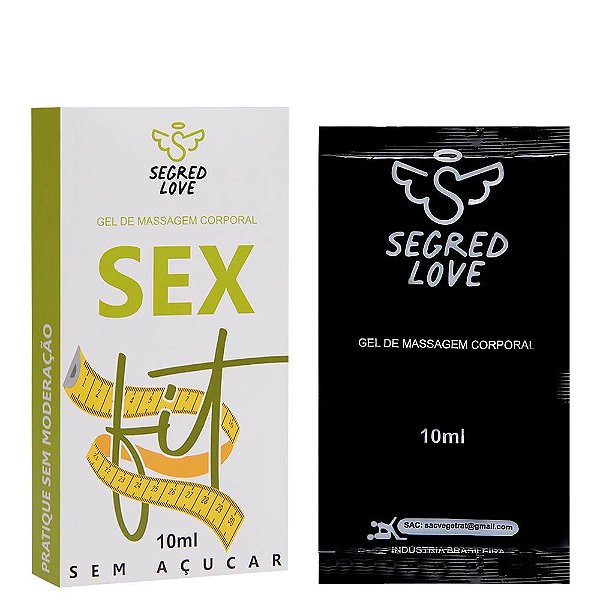Sex Fit Gel Beijável Hot Ice Sachê 10ml Segred Love