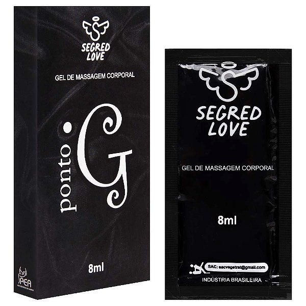 Ponto G Excitante Hot Ice Sachê 8ml Segred Love
