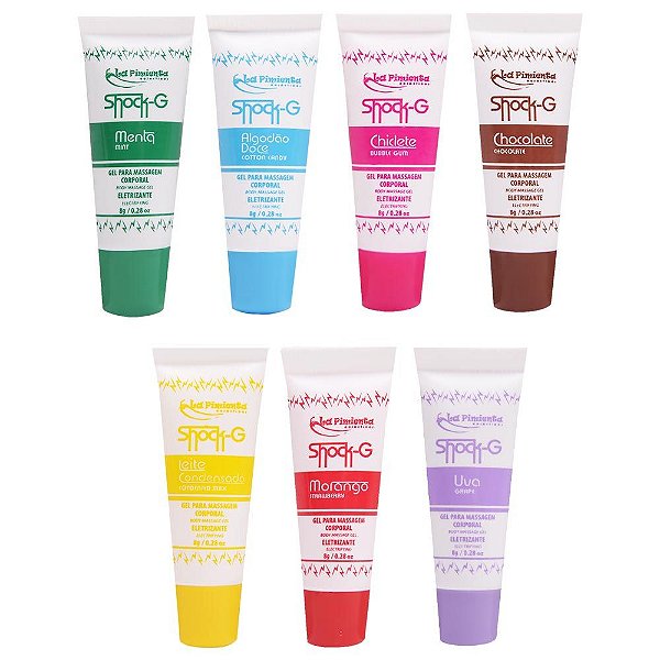 Shock-g Gel Eletrizante 8g La Pimienta