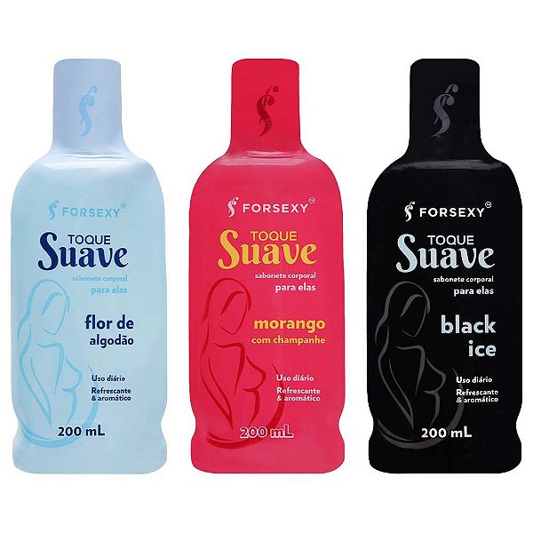 Toque Suave Sabonete Feminino 200ml For Sexy