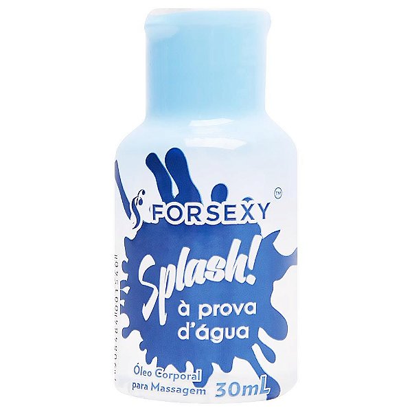 Splash Lubrificante Siliconado Prova De água 30ml For Sexy