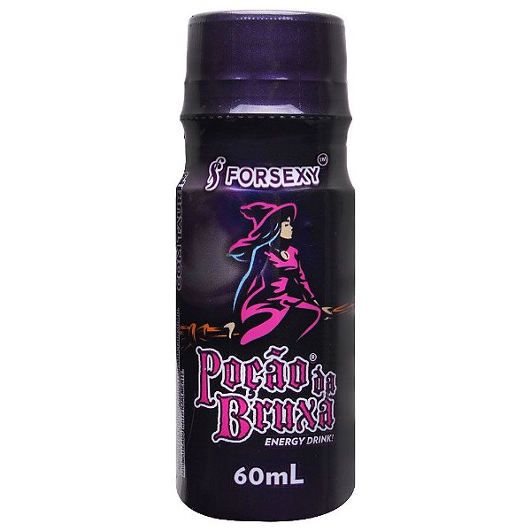 Poção Da Bruxa Energético Excitante 60ml For Sexy