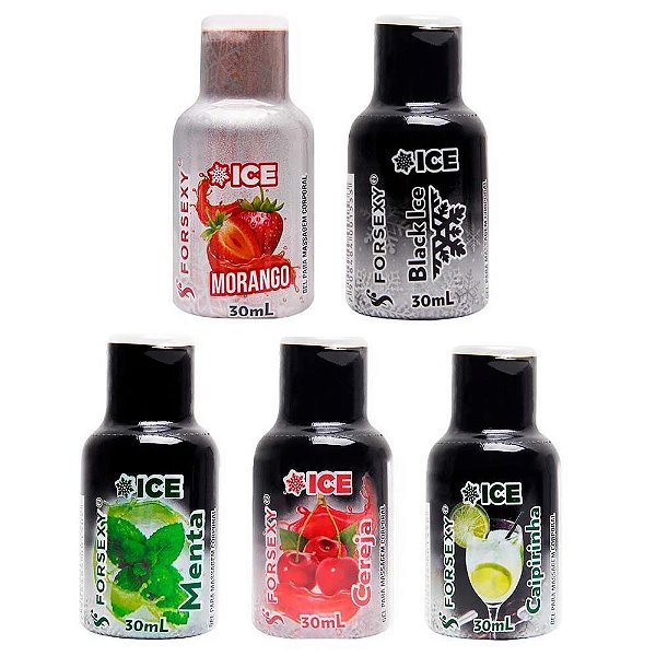 Gel Ice Comestível Saboroso 30ml For Sexy