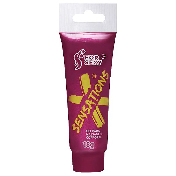 X Sensations Gel Excitante 10 Sensações 18g For Sexy