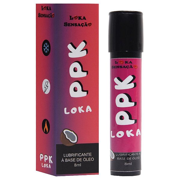 Ppk Loka Funcional óleo De Coco 8ml Loka Sensação