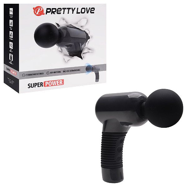 Massageador 7 Variações Super Power Pretty Love Sexy Import