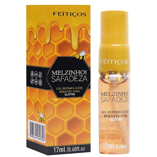 Melzinho Com Safadeza Gel Excitante Beijável 17ml Feitiços