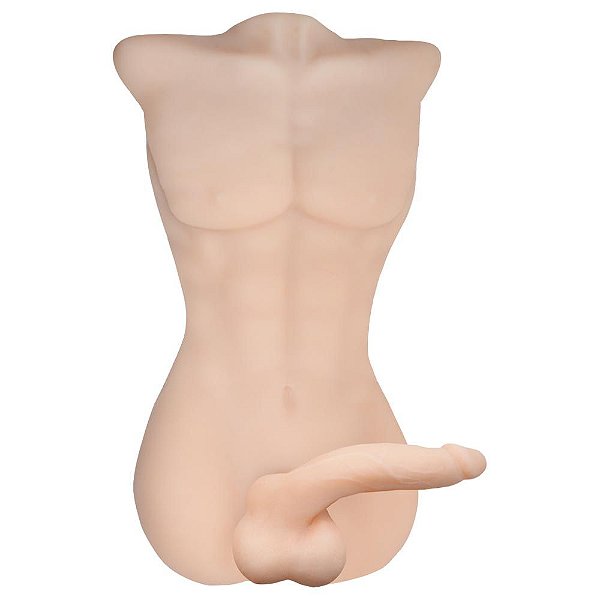 Masturbador Feminino Com Prótese Cyberskin Sexy Import