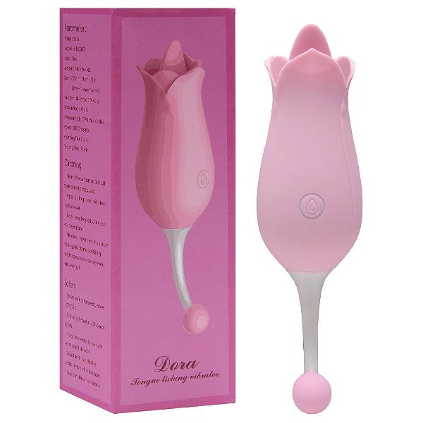 Bullet Formato Flor Dora S-hande 10 Vibrações Sexy Import