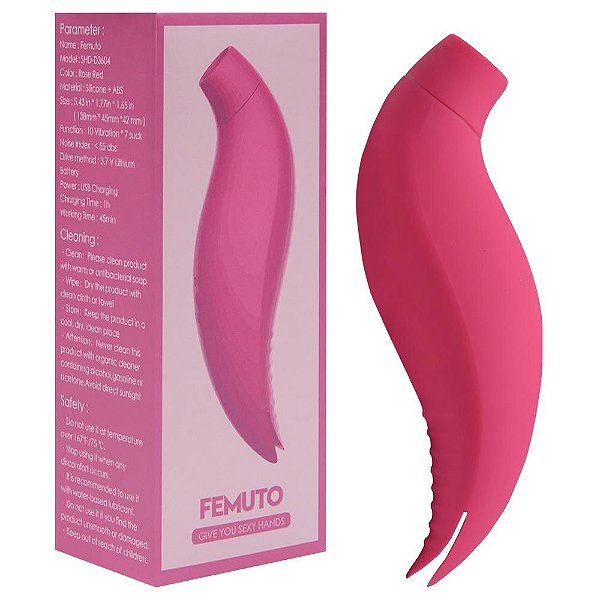 Vibrador De Clitóris Pulsação Recarregável S-hande Sexy Import