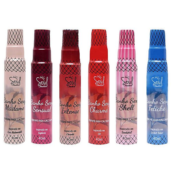 Banho Sexy Perfume De Calcinha 40ml Soul