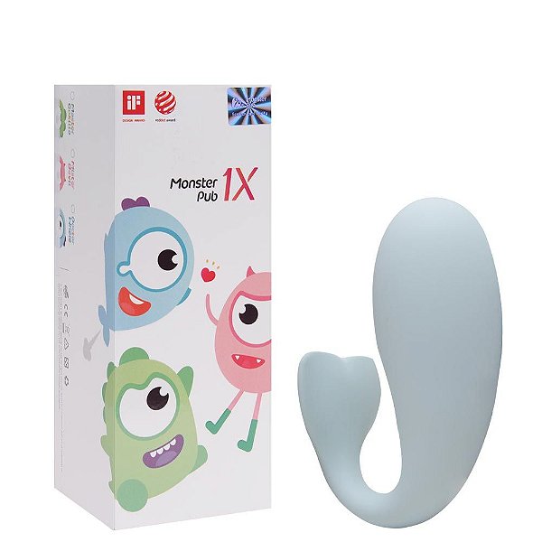 Monster Pub 1x Whale 8 Vibrações App Liso Vipmix