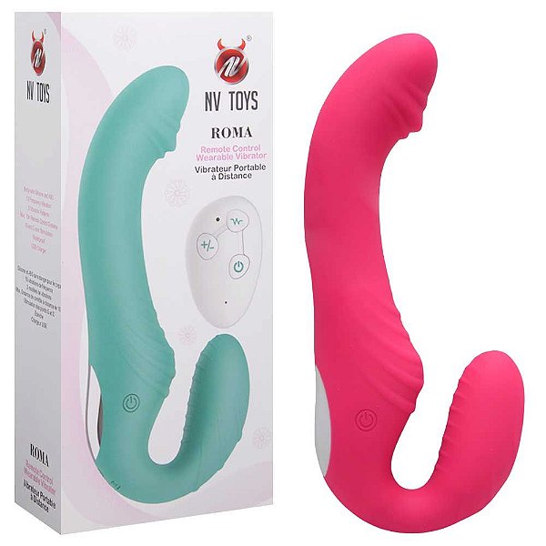 Penetrador Strapless Plug Vaginal Roma Nv Toys Vipmix