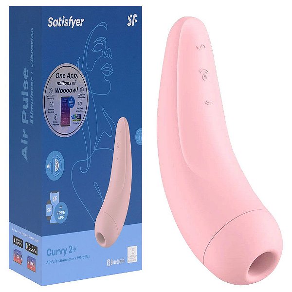 Curvy 2+ Vibrador Pulsação Ar Satisfyer Intt