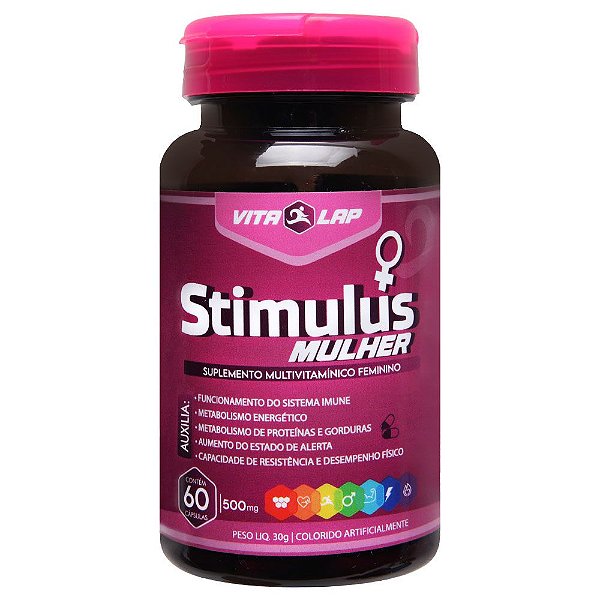 Stimulus Mulher Suplemento Feminino 60 Cápsulas La Pimienta