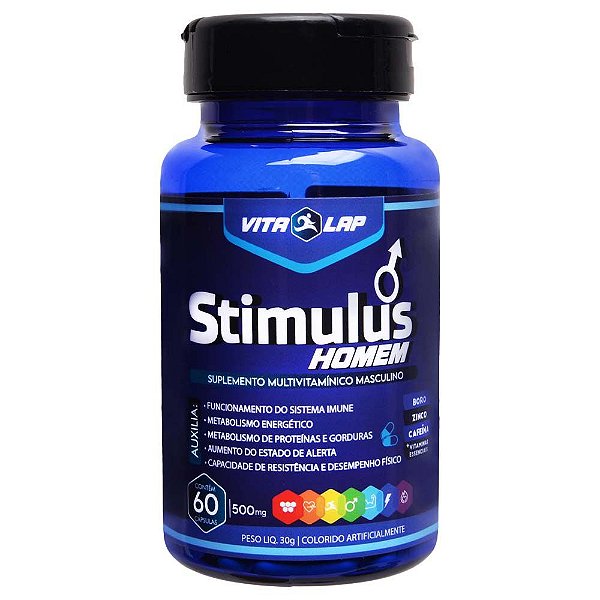 Stimulus Homem Suplemento Masculino 60 Cápsulas La Pimienta