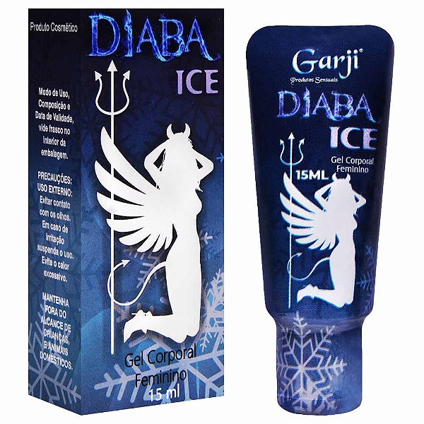 Diaba Ice Excitante Feminino Bisnaga 15ml Garji