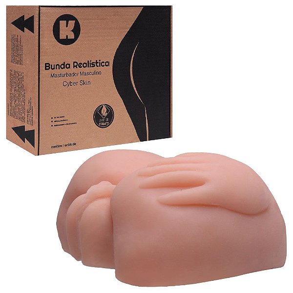 Bunda Realística Mão 2 Masturbador Cyber Kgel