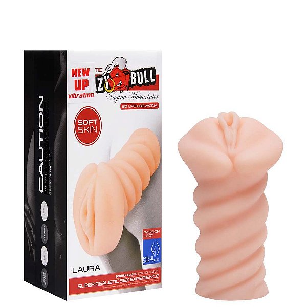 Masturbador Crazy Bull Formato Vagina Realística Vipmix