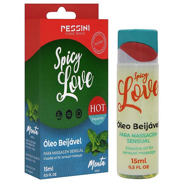 Spicy Love Hot Gel Comestível 15ml Pessini