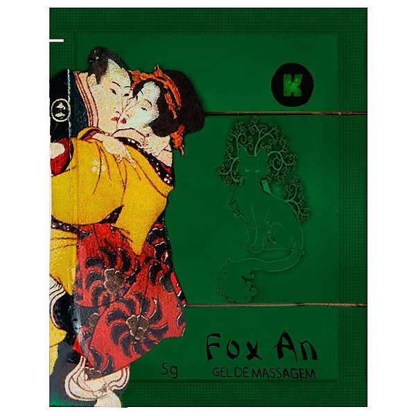 Sachê Fox An Gel Anestésico Anal 5g Kgel