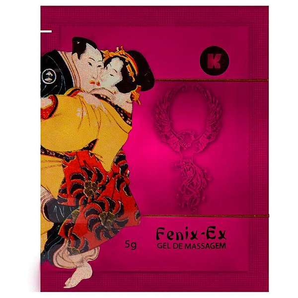 Sachê Fenix Ex Gel Excitante Feminino Hot 5g Kgel
