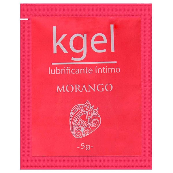 Sachê Lubrificante íntimo Morango 5g Kgel