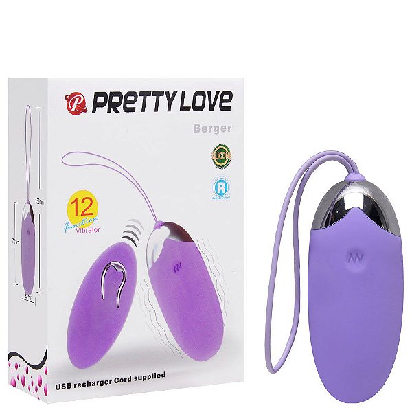 Bullet Vibrador Wireless Berger Pretty Love Sexy Import