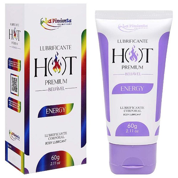 Hot Premium Lubrificante Beijável 60g La Pimienta
