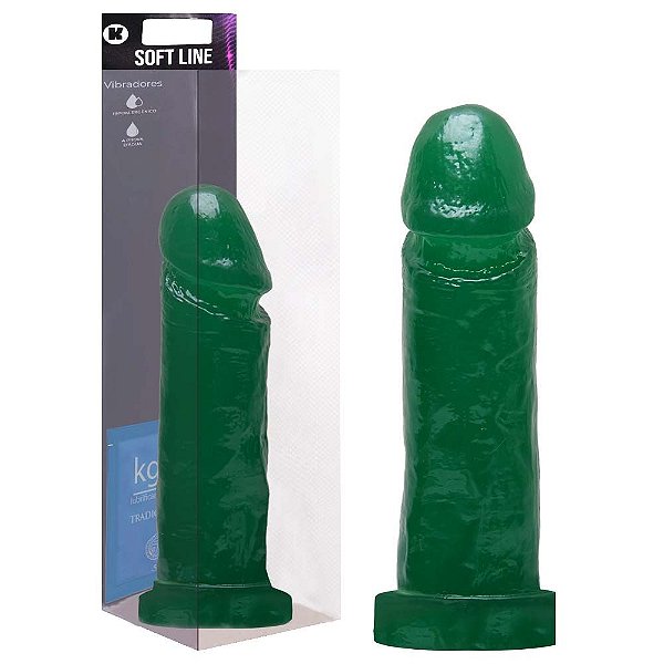 Pênis De Borracha Aromático 17 X 4cm Kgel