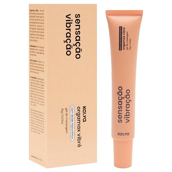 Orgamax Vibrê Excitante Feminio 15g Kalya