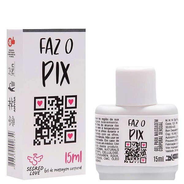 Gel Ice Faz O Pix Tatoo 15ml Segred Love