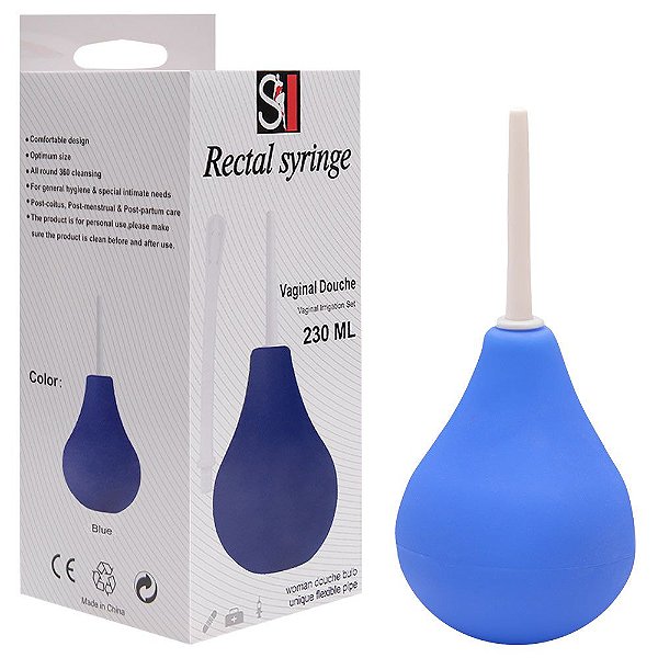 Ducha Higiênica Rectal Syringe 230ml Sexy Import