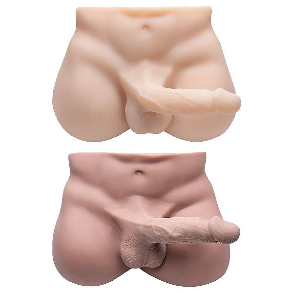 Homem Meio Corpo Cyber Vértebra Sexy Import