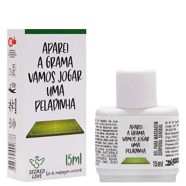 Gel Jogar Uma Peladinha Tatoo 15ml Segred Love