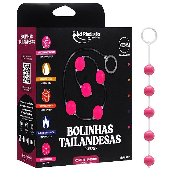 Bolinha Tailandesas P Thai Balls 2cm La Pimienta