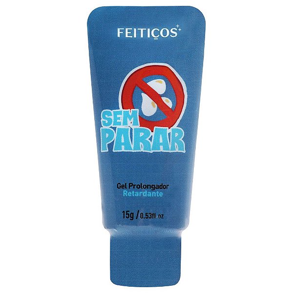 Sem Parar Gel Masculino Retardante 15g Feitiços