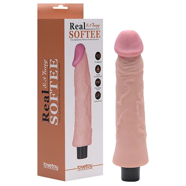 Pênis Glande Saliente 10 Vibrações Lovetoy Vipmix